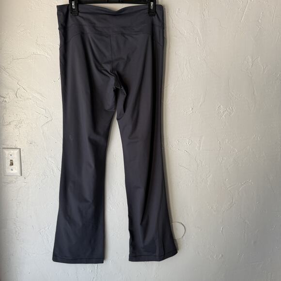 Lole Pants Womens Medium Black Flare Yoga Activewear Stretch Nylon Elastane Gym - Picture 7 of 9